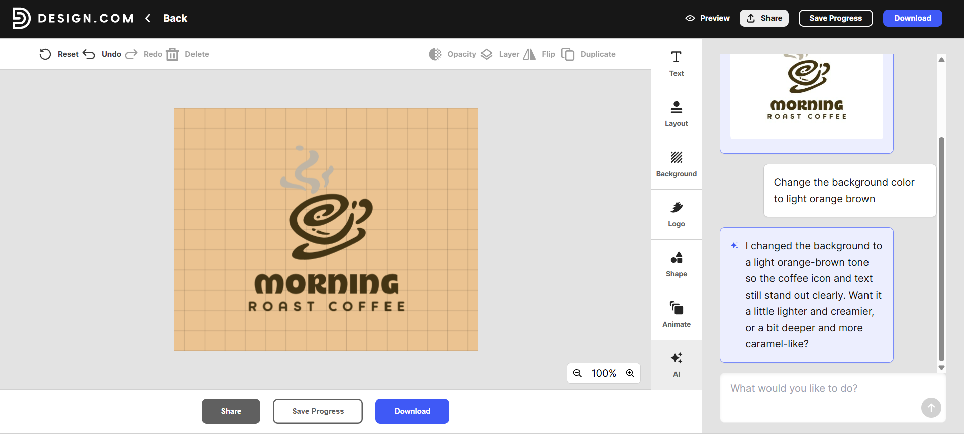 How to Use the Design.com Logo Maker (Step-by-Step Example)