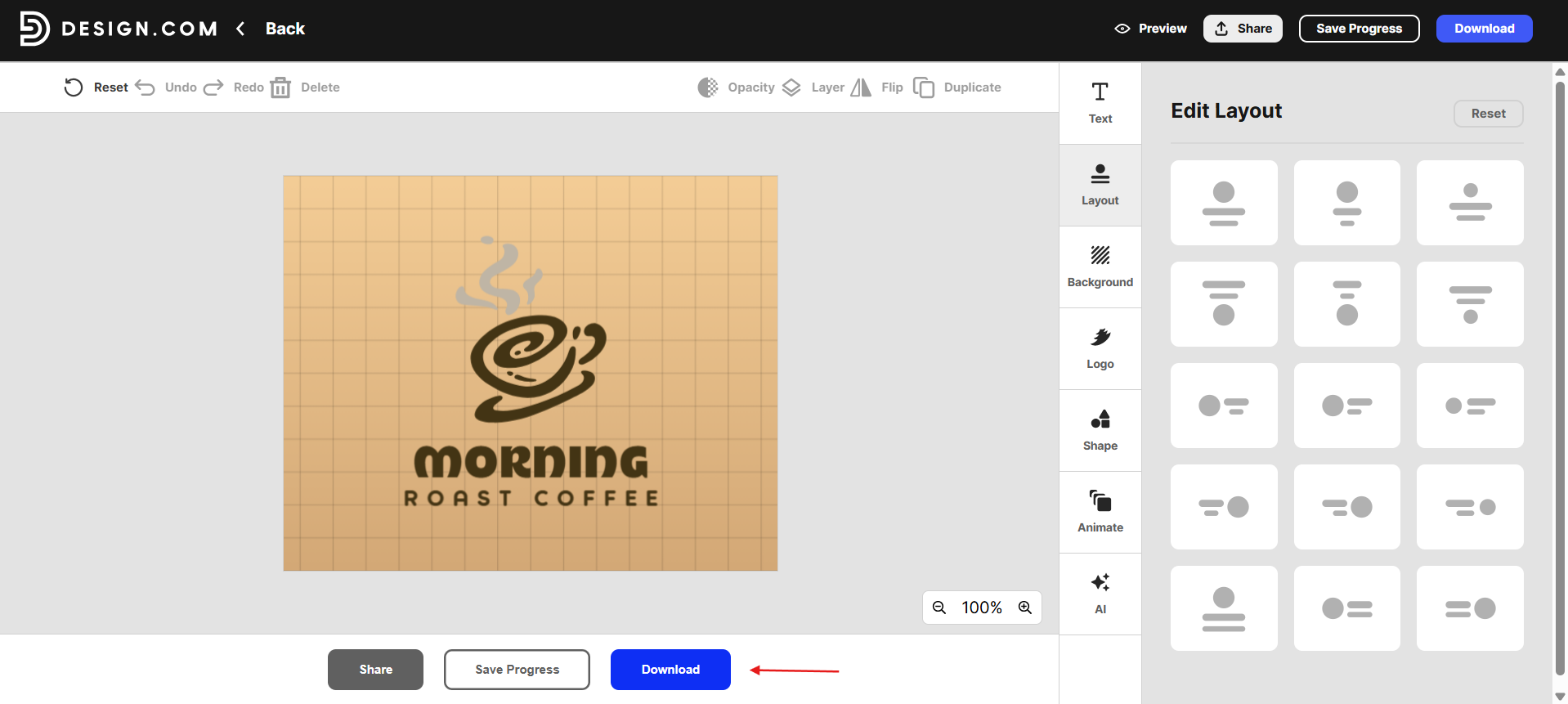 How to Use the Design.com Logo Maker (Step-by-Step Example)