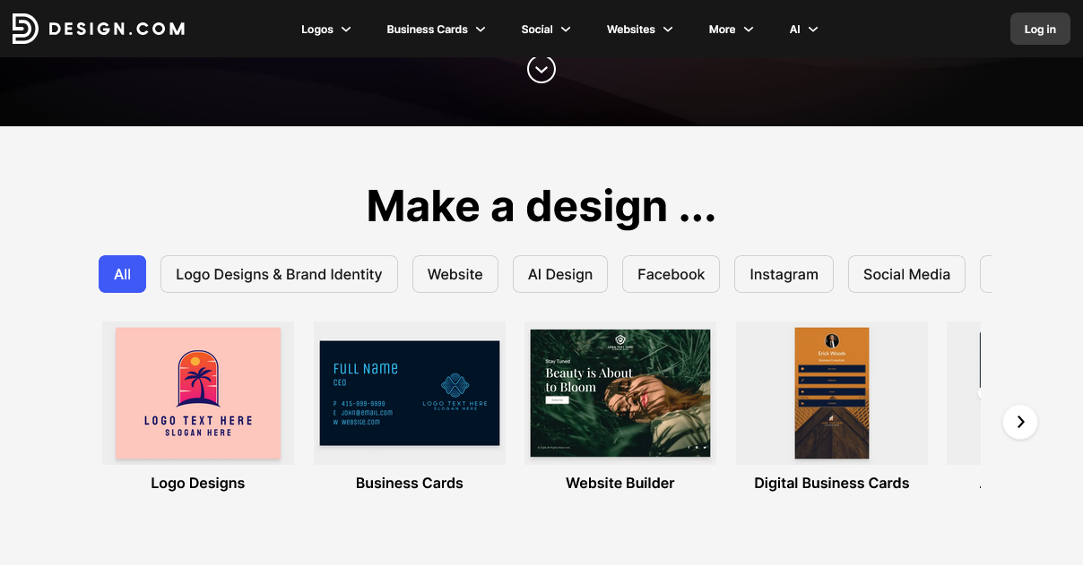 Design.com AI Design Tools