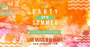Summer party #invitation #party #poster #summer #summertime #vibes
