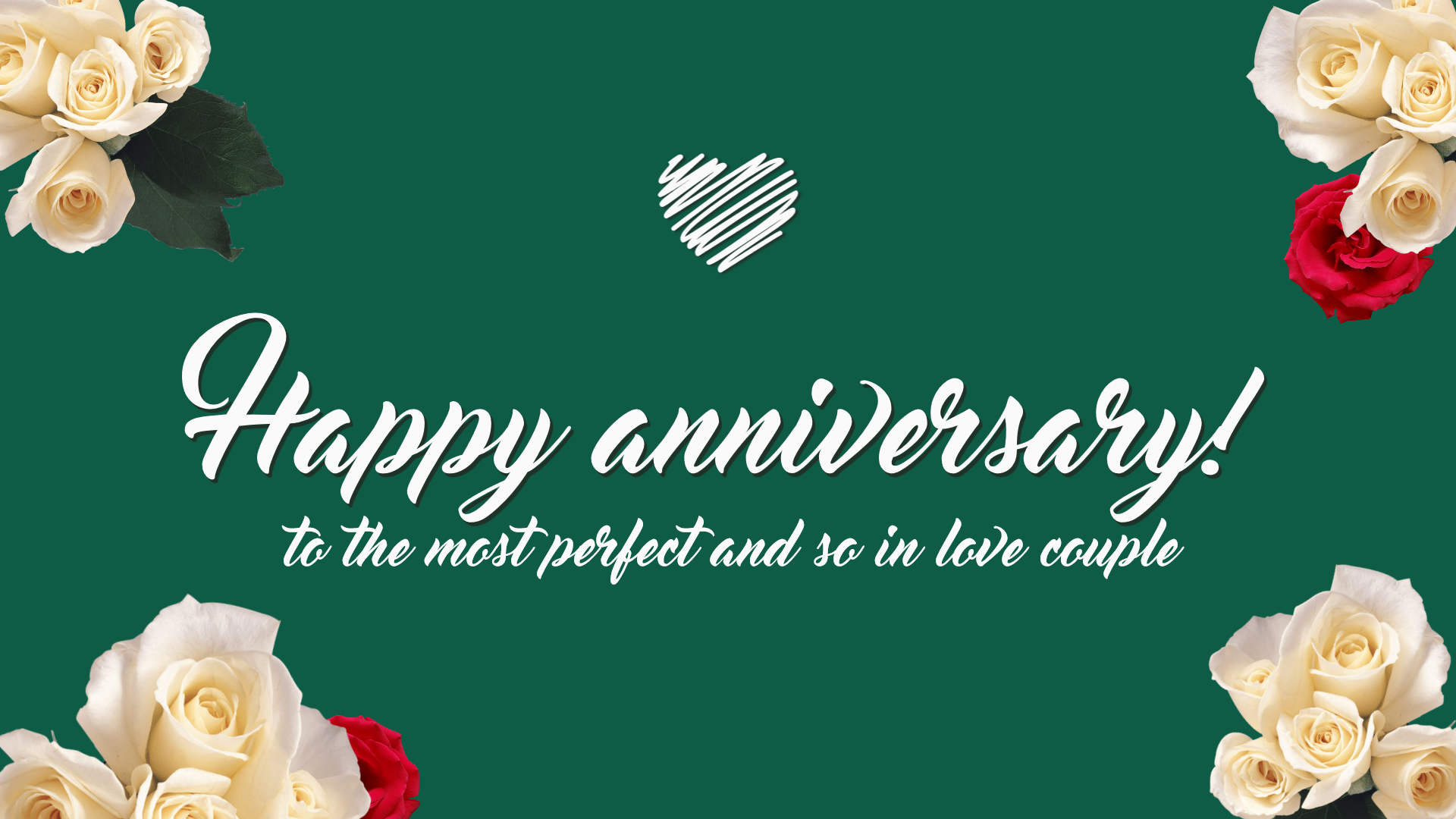 happy anniversary card template design template - #1455949