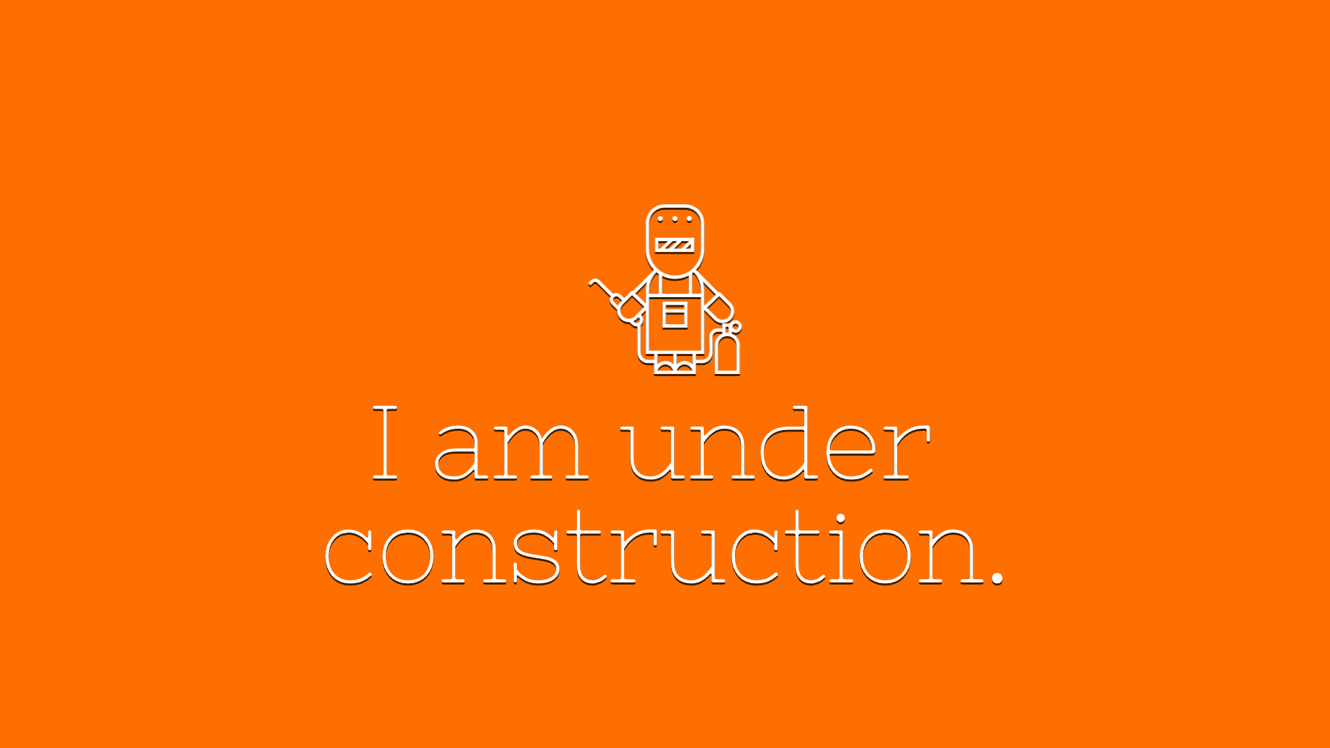 I am under construction template Design  Template 