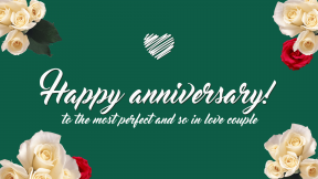 Happy anniversary card template #anniversary #couple #love