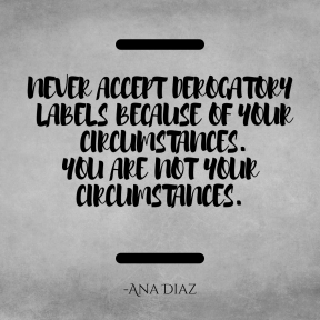 Don't Accept Labels #poster